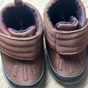 Carter's Brown Baby Walker Shoes